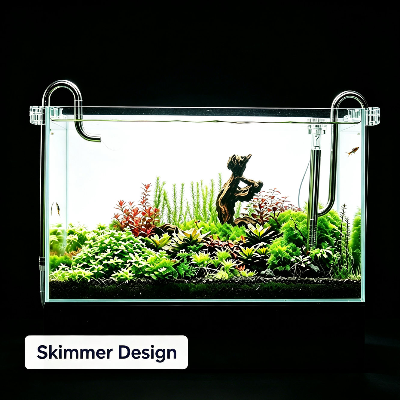 MUFAN Stainless Steel Lily Pipe Inflow Outflow Set Surface Skimmer Set Aquarium Accessories - Image 9