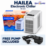 Hailea Chiller HB-60A Small Aquarium 55 Litres Marine Freshwater Tank