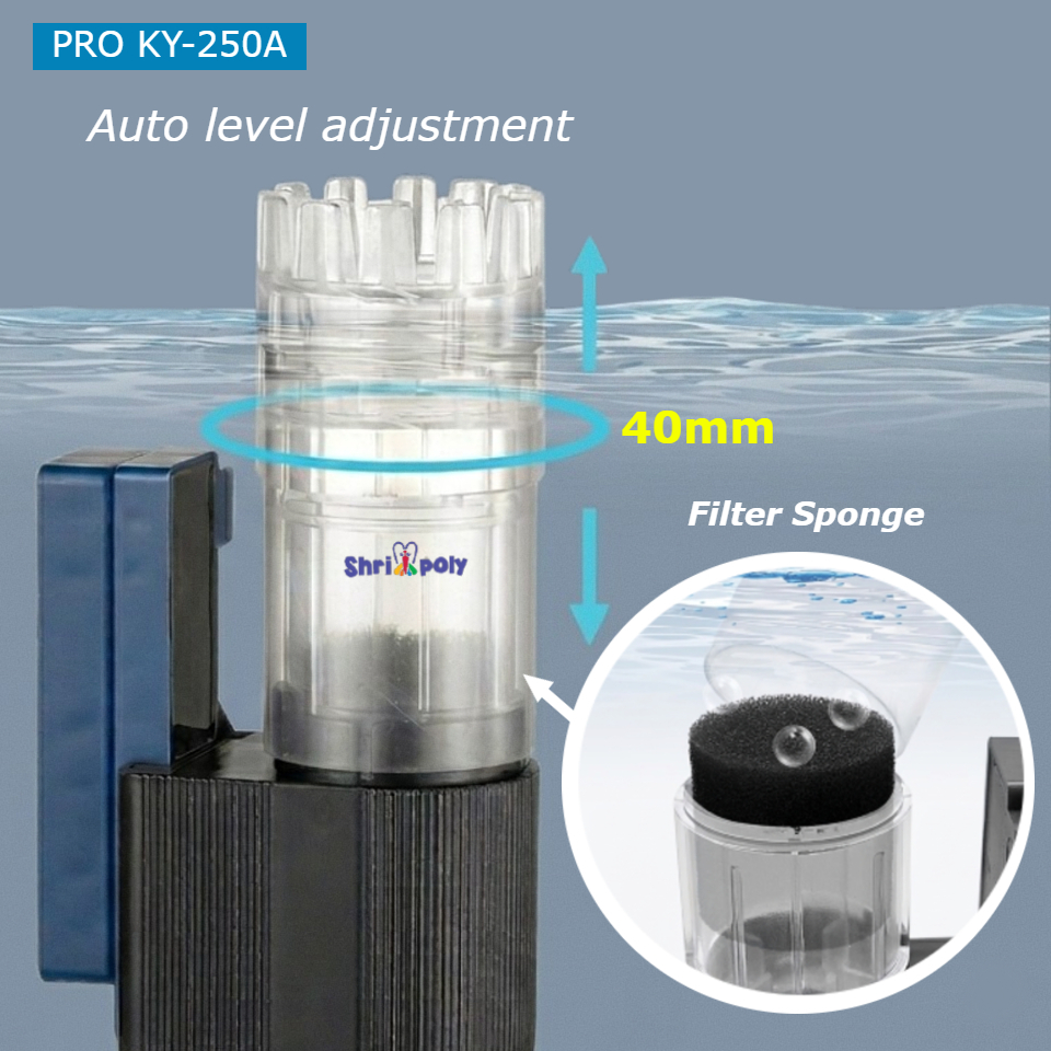 Self Suction Surface Skimmer Magnetic Freshwater Marine Aquarium Accessories - Image 5