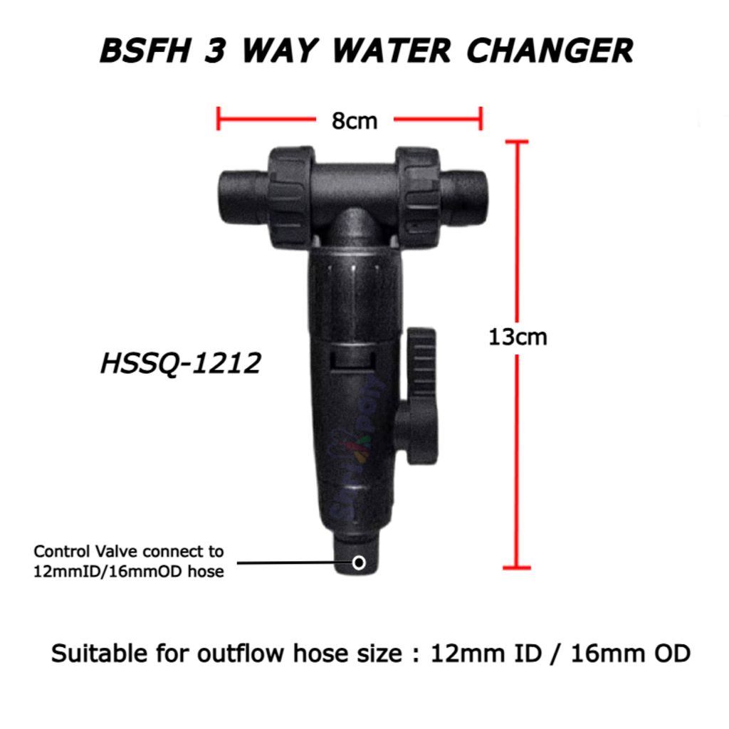BSFH 3 ways Water Changer Aquarium Tools - Image 8