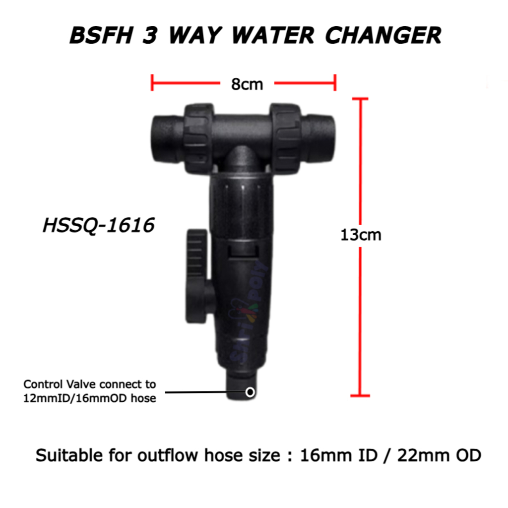 BSFH 3 ways Water Changer Aquarium Tools - Image 9