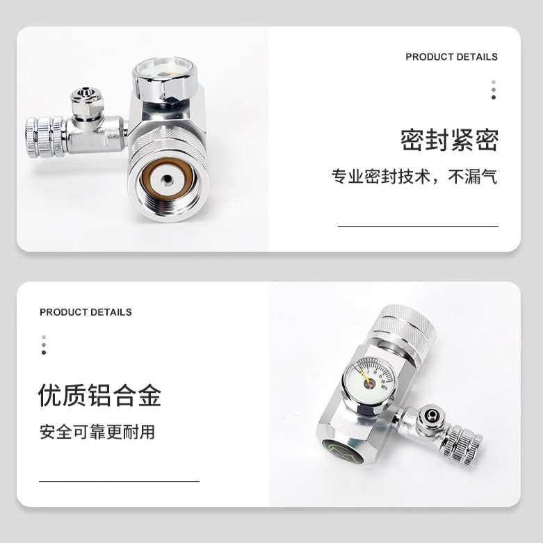 Mufan Mini CO2 Regulator Manual Aquarium Accessories - Image 5